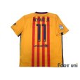 Photo2: FC Barcelona 2015-2016 Away Shirt #11 Neymar Jr LFP Patch/Badge w/tags (2)