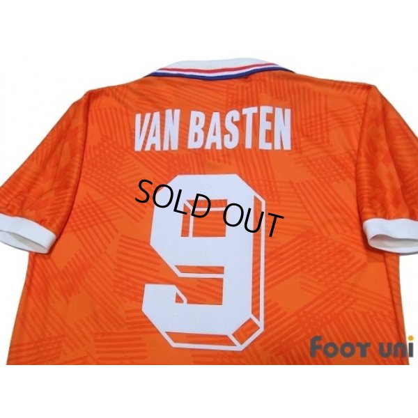 Photo4: Netherlands Euro 1992 Home Shirt #9 van Basten