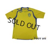 Sweden Euro 2008 Home Shirt
