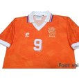 Photo3: Netherlands Euro 1992 Home Shirt #9 van Basten (3)