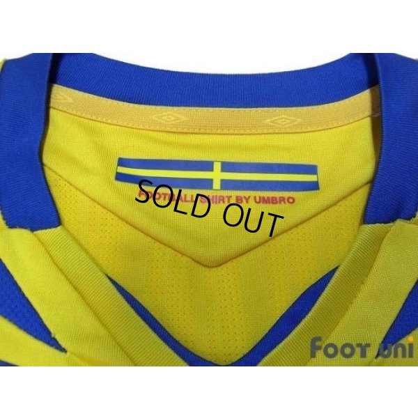 Photo4: Sweden Euro 2008 Home Shirt