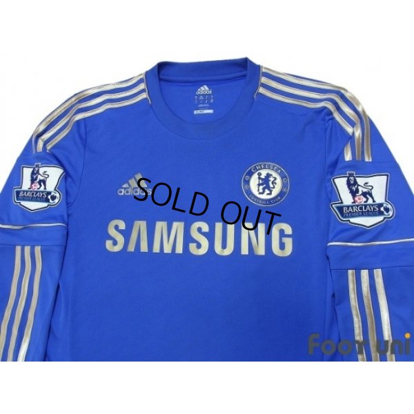 Photo3: Chelsea 2012-2013 Home Long Sleeve Shirt #17 Hazard BARCLAYS PREMIER LEAGUE Patch/Badge