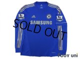 Chelsea 2012-2013 Home Long Sleeve Shirt #17 Hazard BARCLAYS PREMIER LEAGUE Patch/Badge