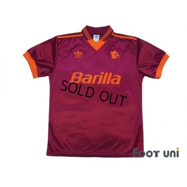 Photo1: AS Roma 1992-1994 Home Shirt