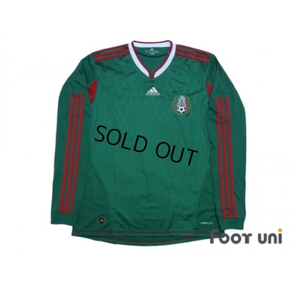 Photo1: Mexico 2010 Home Long Sleeve Shirt