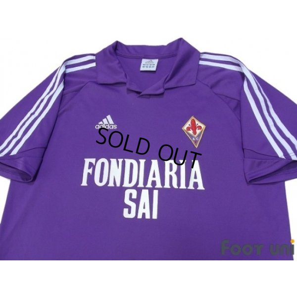 Photo3: Fiorentina 2003-2004 Home Shirt #7 Di Livio