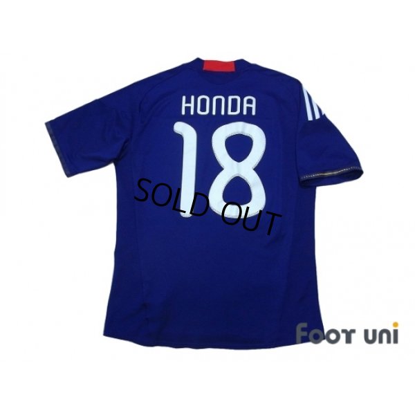 Photo2: Japan 2010 Home Shirt #18 Honda