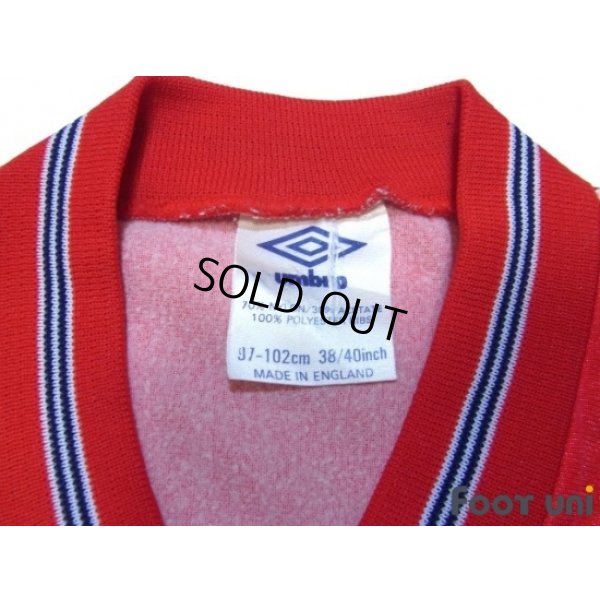 Photo4: England 1984 Away Shirt