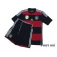 Photo1: Germany 2014 Away Shirt and Shorts Set FIFA World Champions 2014 Patch/Badge (1)