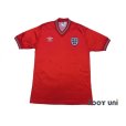 Photo1: England 1984 Away Shirt (1)