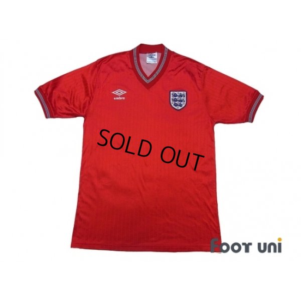 Photo1: England 1984 Away Shirt