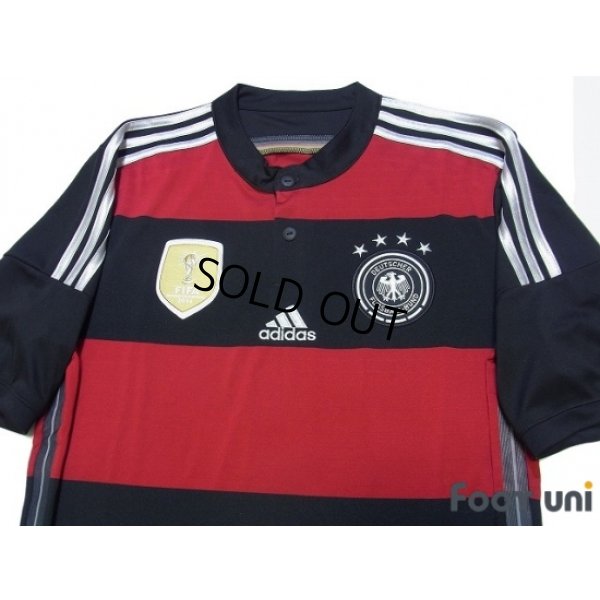 Photo3: Germany 2014 Away Shirt and Shorts Set FIFA World Champions 2014 Patch/Badge