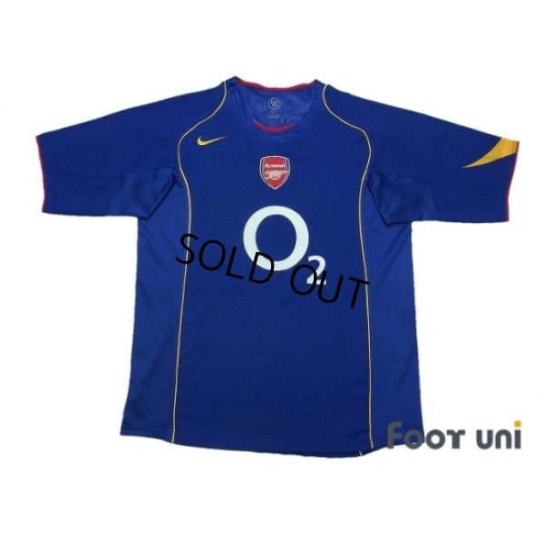 Photo1: Arsenal 2004-2006 Away Shirt #10 Bergkamp