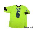 Photo2: FC Barcelona 2005-2006 Away Shirt #6 Xavi LFP Patch/Badge (2)