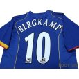 Photo4: Arsenal 2004-2006 Away Shirt #10 Bergkamp (4)