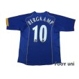 Photo2: Arsenal 2004-2006 Away Shirt #10 Bergkamp (2)