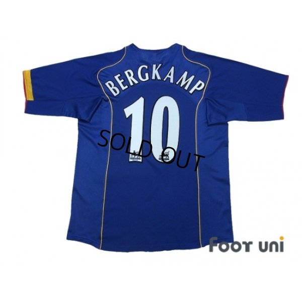 Photo2: Arsenal 2004-2006 Away Shirt #10 Bergkamp