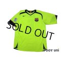 FC Barcelona 2005-2006 Away Shirt #6 Xavi LFP Patch/Badge