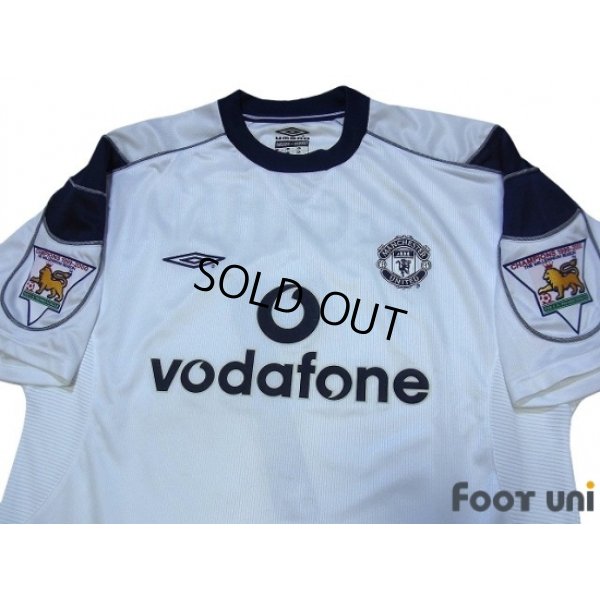 Photo3: Manchester United 2000-2001 Away Shirt #7 Beckham