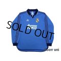 Real Madrid 1999-2001 Away Authentic Long Sleeve Shirt #10 Figo