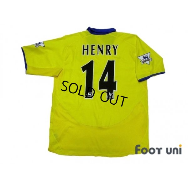 Photo2: Arsenal 2003-2005 Away Shirt #14 Henry