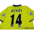 Photo4: Arsenal 2003-2005 Away Shirt #14 Henry (4)