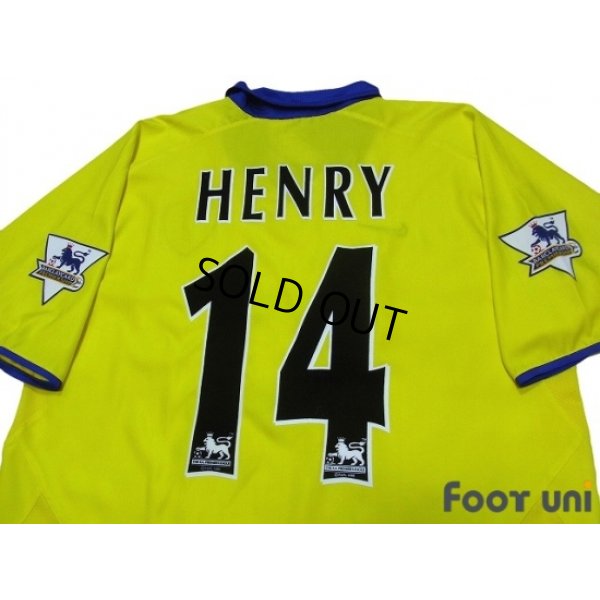 Photo4: Arsenal 2003-2005 Away Shirt #14 Henry