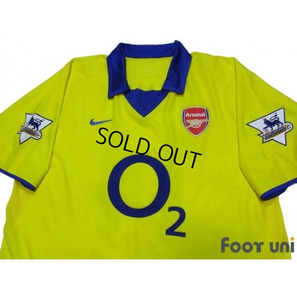 Photo3: Arsenal 2003-2005 Away Shirt #14 Henry