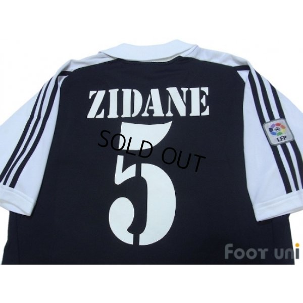 Photo4: Real Madrid 2001-2002 3rd Shirt #5 Zidane