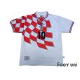 Photo1: Croatia 1998 Home Shirt #10 Boban (1)