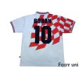 Photo2: Croatia 1998 Home Shirt #10 Boban (2)