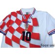 Photo3: Croatia 1998 Home Shirt #10 Boban (3)