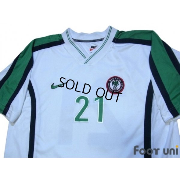 Photo3: Nigeria 1998 Away Shirt #21