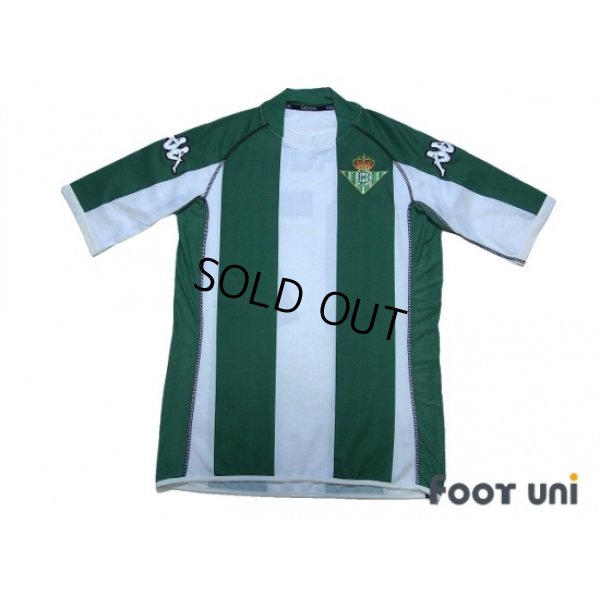 Photo1: Real Betis 2002-2003 Home Shirt #17 Joaquin Sanchez