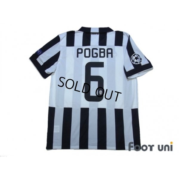 Photo2: Juventus 2014-2015 Home Shirt #6 Pogba Champions League Patch/Badge w/tags