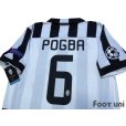 Photo4: Juventus 2014-2015 Home Shirt #6 Pogba Champions League Patch/Badge w/tags (4)