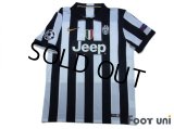 Juventus 2014-2015 Home Shirt #6 Pogba Champions League Patch/Badge w/tags