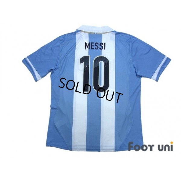 Photo2: Argentina 2012 Home Shirt #10 Messi w/tags