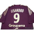 Photo4: Olympique Lyonnais 2010-2011 Away Shirt #9 Lisandro