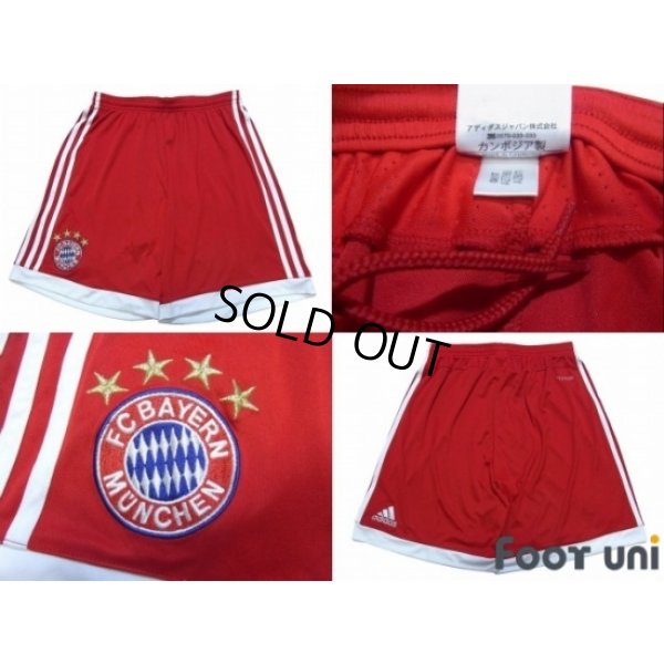 Photo8: Bayern Munchen 2017-2018 Home Authentic Shirt and Shorts Set