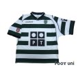 Photo1: Sporting CP 2002-2003 Home Shirt  (1)