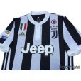 Photo3: Juventus 2017-2018 Home Authentic Shirt and Shorts Set #10 Dybala (3)