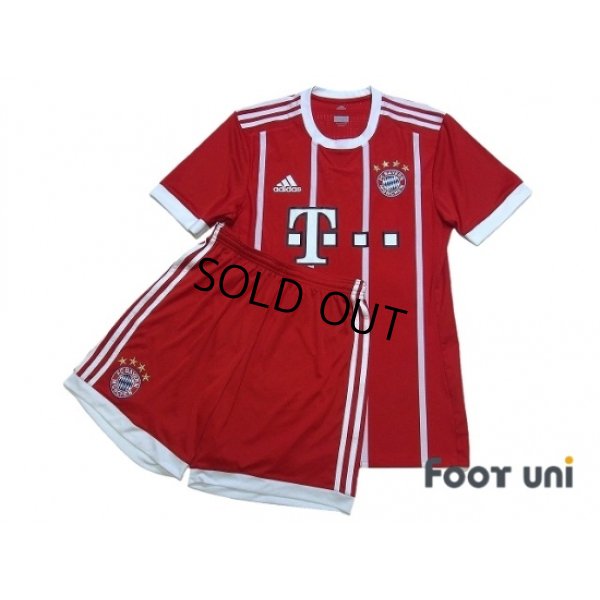 Photo1: Bayern Munchen 2017-2018 Home Authentic Shirt and Shorts Set