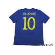 Photo2: Sweden 2010 Away Shirt #10 Ibrahimovic (2)