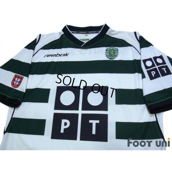 Photo3: Sporting CP 2002-2003 Home Shirt 