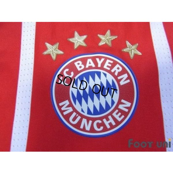Photo5: Bayern Munchen 2017-2018 Home Authentic Shirt and Shorts Set
