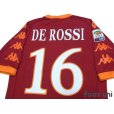 Photo4: AS Roma 2010-2011 Home Shirt #16 De Rossi Serie A Tim Patch/Badge w/tags