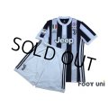 Juventus 2017-2018 Home Authentic Shirt and Shorts Set #10 Dybala