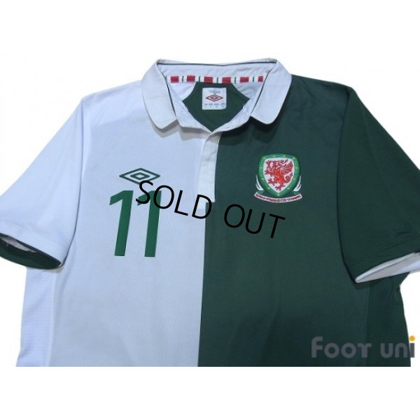 Photo3: Wales 2012 Away Shirt #11 Bale