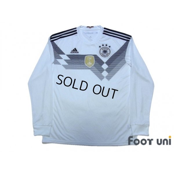 Photo1: Germany 2018 Home Long Sleeve Shirt